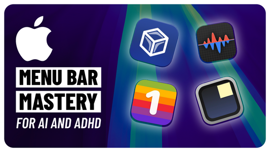 Best FREE Menu Bar Apps for AI & ADHD