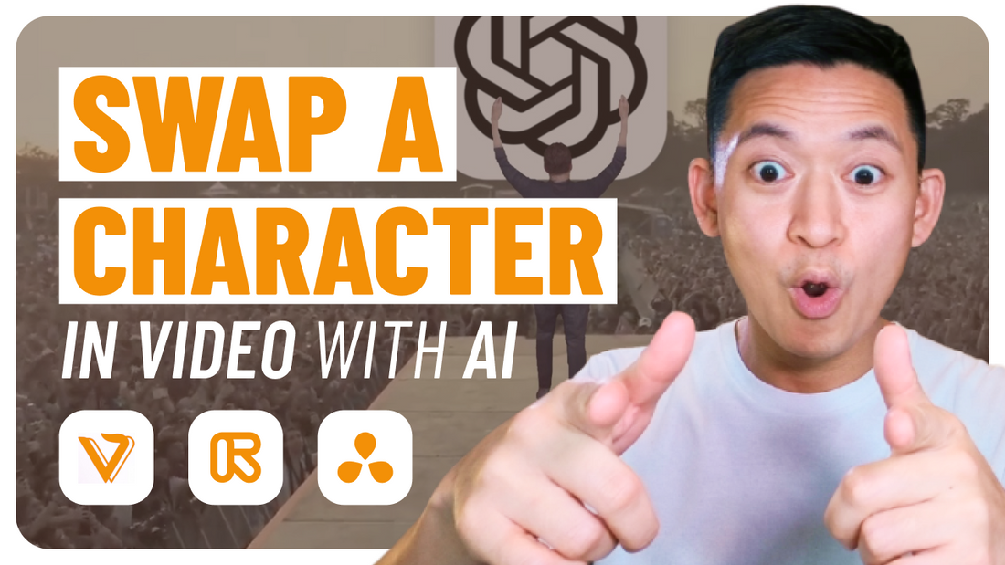 Swap Any Character In A Video With AI, FREE! [COMPLETE AI TUTORIAL] Beginner to Advanced