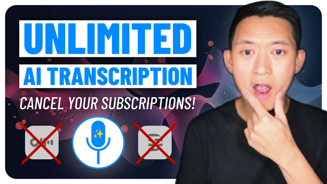Discover the Best FREE AI Transcript App! 👄➡️📘 UNLIMITED, PRIVATE, OFFLINE! • Full Tutorial